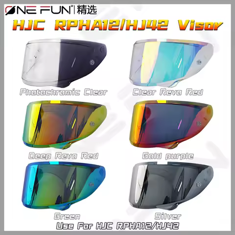 RPHA12 Photochromic Visor for HJC RPHA 12 RPHA12 HJ-42 Autochromic Full Face Helmet Lenses Accessori