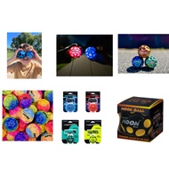Ready Stock✅ Genuine Authorized Taiwan Agent Luminous Moon Bouncy Ball Wrist Moon Bouncy Ball Long T