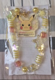Pokemon Pikachu 日本 Namco 限定的精靈寶可夢比卡超串珠吊飾 Pokémon Anniversary festival 手機吊飾包包掛件手鍊手機繩
Pokémon 寶可夢 皮卡丘 