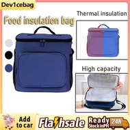 Portable Thermal Bag Cooler Bag Aluminum Foil Thickened Suitcase Outdoor Ice Pack Lunch Box Thermal Bag Large Capacity Cold Storage Bag