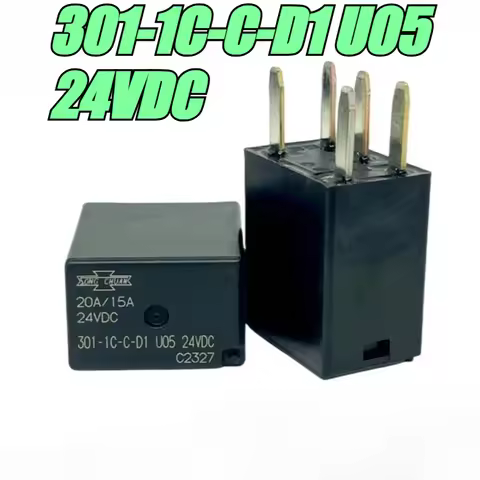 （Brand New）1pcs/lot 100% original genuine relay:301-1C-C-D1 U05 24VDC 20A 5pins Automotive relay