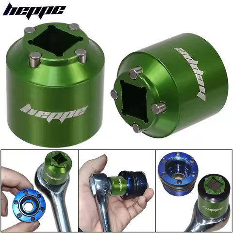 HEPPE Bike Rear Shock Absorber Seal Install and Disassemble Wrench Motorbike Rear Suspension Repair 
