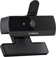 Nisheng Upgrade 4K Webcam for PC, PDAF Auto Focus, Dual AI Noise-Cancelling Mics, 1080P/60FPS, Mini 