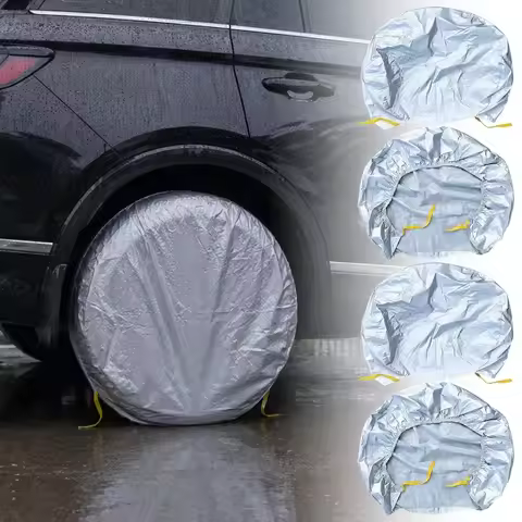 4/2/Pcs 31.5inch Wheel Tire Covers Case Car Tires Storage Bag Vehicle Wheel Protector for RV Truck S