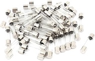 uxcell - a15051900ux0089 250V 5A F5AL250V Fast Quick Blow Glass Tube Fuses 6mm x 30mm 50 Pcs