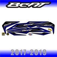 striping stiker beat new 006 10 stiker motor beat 2017 - 2019