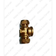 COPPER PIPE FITTINGS 15mm Copper Female Tee Lugged