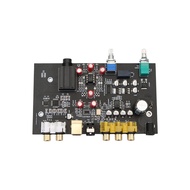 YJHiFi ES9038Q2M บอร์ดอักขระ USB ไฟเบอร์ออปติก DAC บอร์ดอักขระเสียง HiFi แหล่งกำเนิดเสียงแบบอินเทอร์