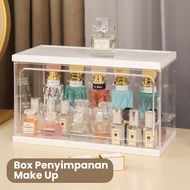 Mainland Kotak Parfume Bening Rak Parfum Kosmetik Makeup Organizer Rak Penyimpanan Serbaguna HRM318