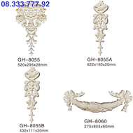 Reliefs, angular floral motifs decorate ceilings and walls, super durable PU material, code GH 8055,