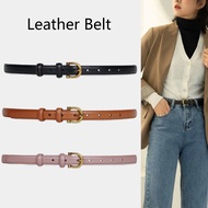 Ladies Small Belt Genuine Leather Belt Genuine Leather Thin Belt Dress Belt Jeans Belt