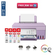 Canon PIXMA G2730 Purple 3 in 1 AIO Print/Scan/Copy Refill Ink Tank Printer
