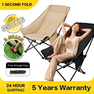 🔥Outdoor Folding Chair Upgrade Moon Chair Camping Chair Folding chair easy to store cotton clip upgr