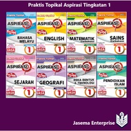 Praktis Topikal Aspirasi UASA Tingkatan 1 Bahasa Melayu | English | Matematik | Sains | Geografi | Sejarah | Islam | RBT