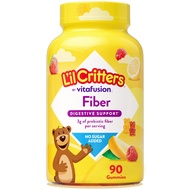 กัมมี่ไฟเบอร์ วิตามินเด็ก Lil Critters Kids Fiber Gummy Bears Supplement 90 Count
