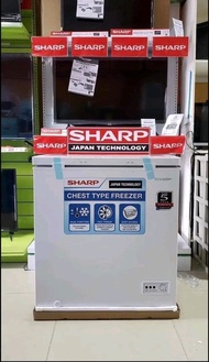 Sharp Chest Freezer 7cu.ft Inverter Original fast freezing