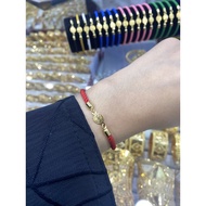 21k Pure gold Adjustable bracelet coin Dubai