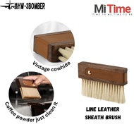 MHW-3BOMBER Coffee Bar Cleaning Brushes Professional Soft Bristles Dusting Brush Espresso Grinder Ma