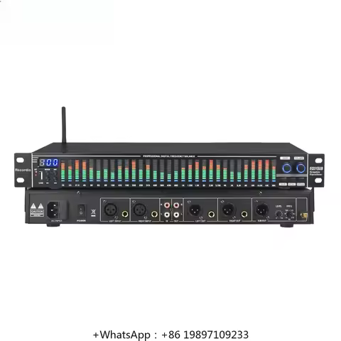 EQ31SUB digital equalizer 31-segment tuner professional stage performance noise reduction audio proc