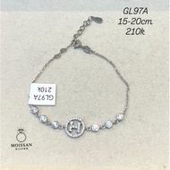 GL97A White Nori Bracelet H Cremes Silver Silver Jewelry S925