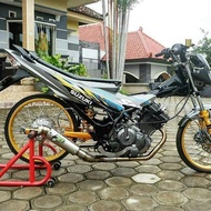 Knalpot Fu Std Porting 155cc JRM Racing Muffler