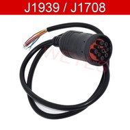 . For Deutsch 9 Pin J1939 To Open End Wired Dvf12Sae Or Sae J1708 -