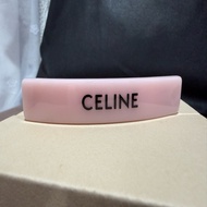 Celine 粉色髮夾