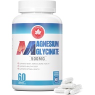 Glycinate 500mg with B6 & B12 – High Absorption Dietary Supplements for Relaxation