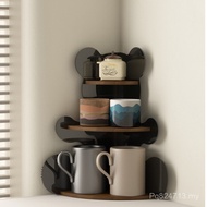 Design Shelf Coffee Corner Cartoon Desktop Perforation-Free Corner Organizing Box Storage Cup Counte