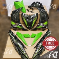 [NEW2023]Coverset LC135 V2 V3 V4 V5 MX King Vietnam Hijau Lumut Yamaha LCV2 LCV3 LCV4 LCV5 ExciterMX Vietnam Apple Green