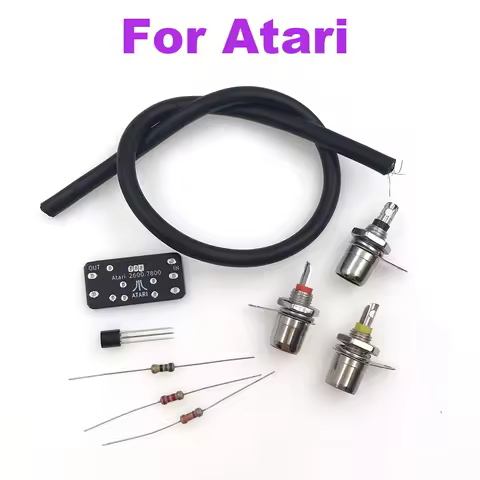 1 Set For Atari 2600 7800 Vedio Audio Composite AV Mod Kit Booster