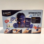 💪 5 IN 1 STRENGTH KIT SET Ensure Gold Gift Set Storage Pouch Hot / Cold Pack Finger Exercise Foot Ma