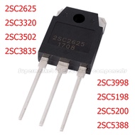 2PCS 2SC2625 2SC3320 2SC3502 2SC3835 TO-3P 2SC3998 2SC5198 2SC5200 2SC5388 TO3P Transistor