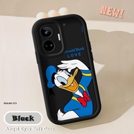 For Realme GT3 GT Neo5 Master Cartoon Donald Duck Couple Phone Casing Soft Silicone TPU Full Cover Shockproof Camera Lens Protect Case
