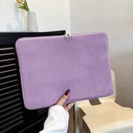 1pc Student Laptop Sleeve Bag, 11"/13"/15" Laptop Bag, Solid Purple Color Casual Unisex Tablet Prote