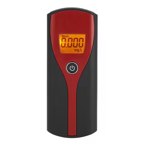 Professional Breath Alcohol Tester LED Digital Display Portable Breathalyzer Automatic Alcohol Teste