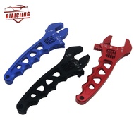 Oil Hose End Fitting Tool Spanner V Bayonet Adjustable Aluminum Wrench Fitting Tool Spanner Fit AN3 