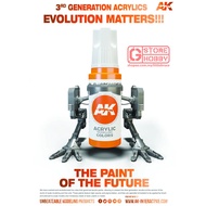 AK 3rd Generation Acrylic Color AK11001-11050 Airbrush/Hand paint