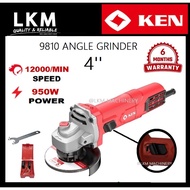 KEN Professional 950w 4-inch/100mm Slim Body Angle Grinder 9810