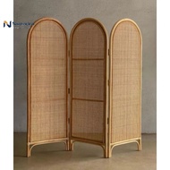Natural rattan room cover/ partition room cover