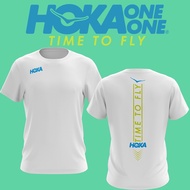 HOKA ONE TIME TO FLY เสื้อยืดวิ่งกลางแจ้ง VER.2