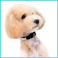 RPAN Cats ID Tag Dog Id Tag Pet Collar Charm Bone Cute Pet Tag For Dogs Tag