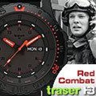 【買家樂精品館】Traser P6600 Red Combat軍錶(#105502 皮錶帶 、#105503 橡膠錶帶)