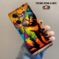 HP New Cats Case - Latest Tecno Pova 6 NFC Softcase - Tecno Pova 6 NFC Phone Case - Tecno Pova 6 NFC