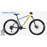 [UNITED BIKE CLOVIS 3.10] 18-Speed SHIMANO ALIVIO groupset MTB + 5 FREEGIFTS