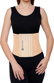 Mom & World Tummy Trimmer 8" Abdominal Belt, Body Shaper Belt | Slimming Looks Belt for Stomach, Bro