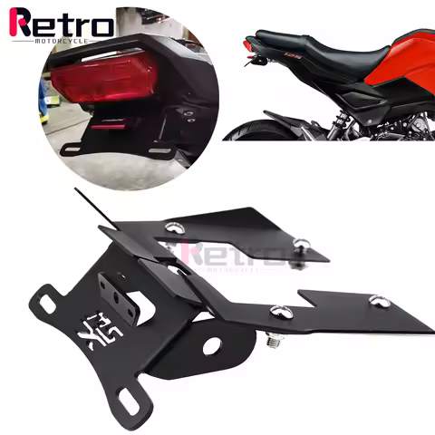 License Plate Holder LED Light For HONDA MSX125 Grom MSX125 SF MSX 125 2016-2020 Motorcycle Tail Tid
