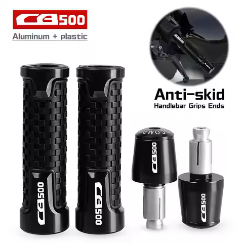 FOR HONDA CB500F CB500X CBR500R 1995-1998 2019 2020 CNC Hndlebar Grips Ends Weight handle bar grip e
