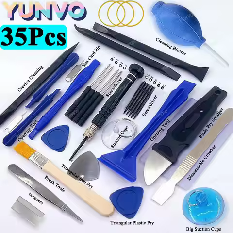 35 in 1 Precision Screwdriver Set Magnetic Repair Tool Kit for iPhone Xiaomi DJI Drone Mobile Phone 