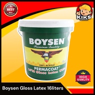 Boysen Gloss Latex White 16Liters [B710]